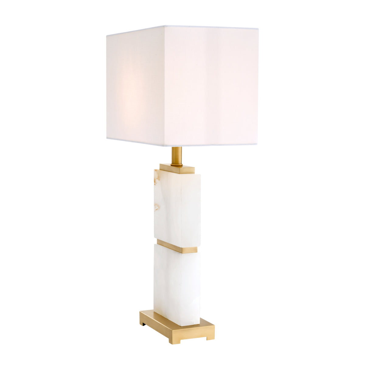 Alabaster White Table Lamp Robbins | Eichholtzmh.com
