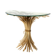 Sheaf Wheat Console Table Bonheur | Eichholtzmh.com