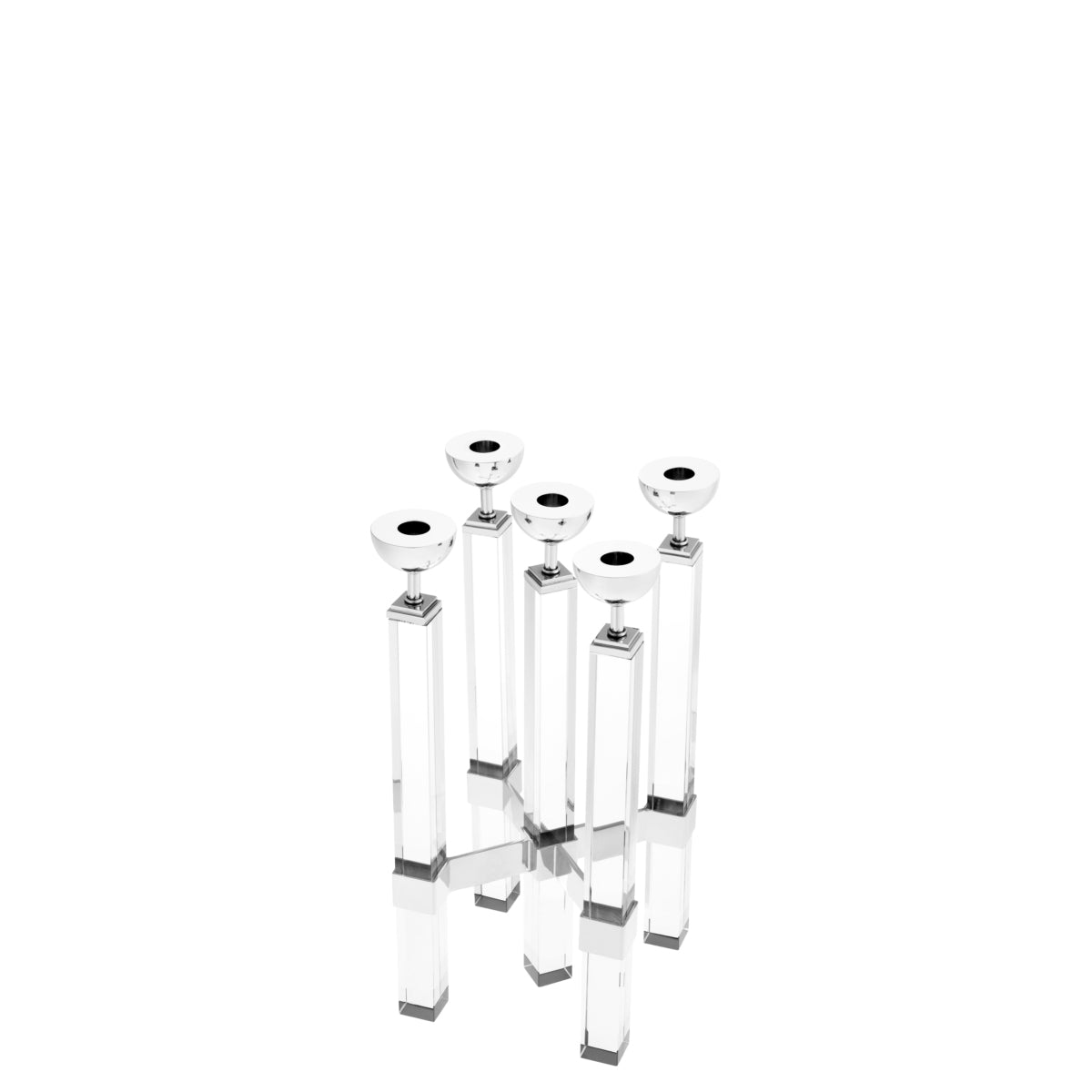 Crystal Glass Candle Holder Naturale | Eichholtzmh.com