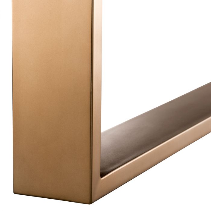 Dining Table Melchior brown oak veneer 230 cm