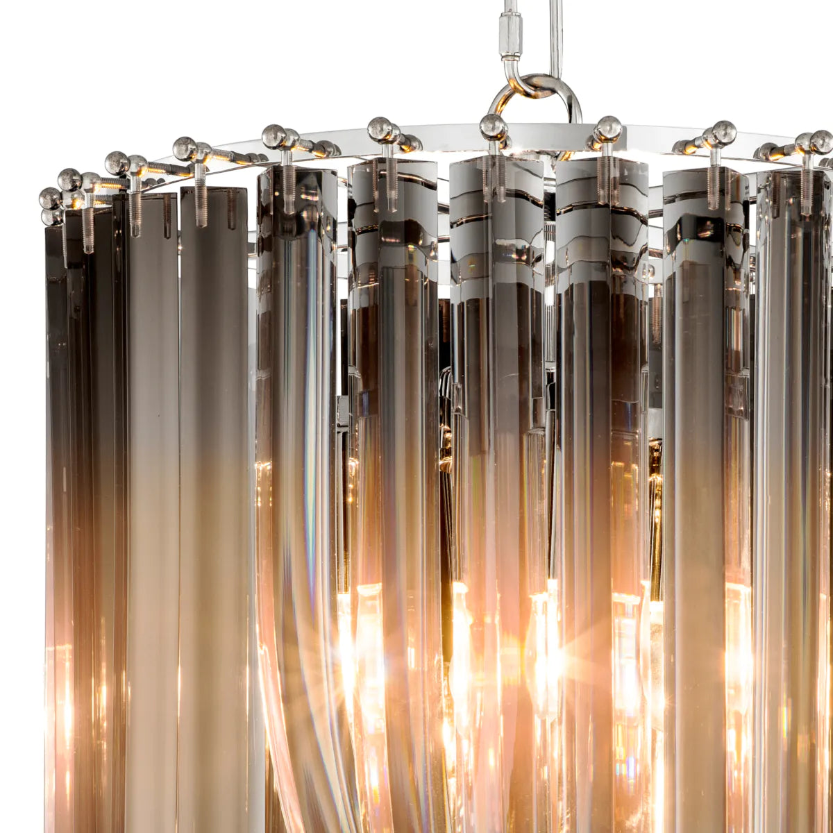 Lucite Loop Chandelier S Murano | Eichholtzmh.com