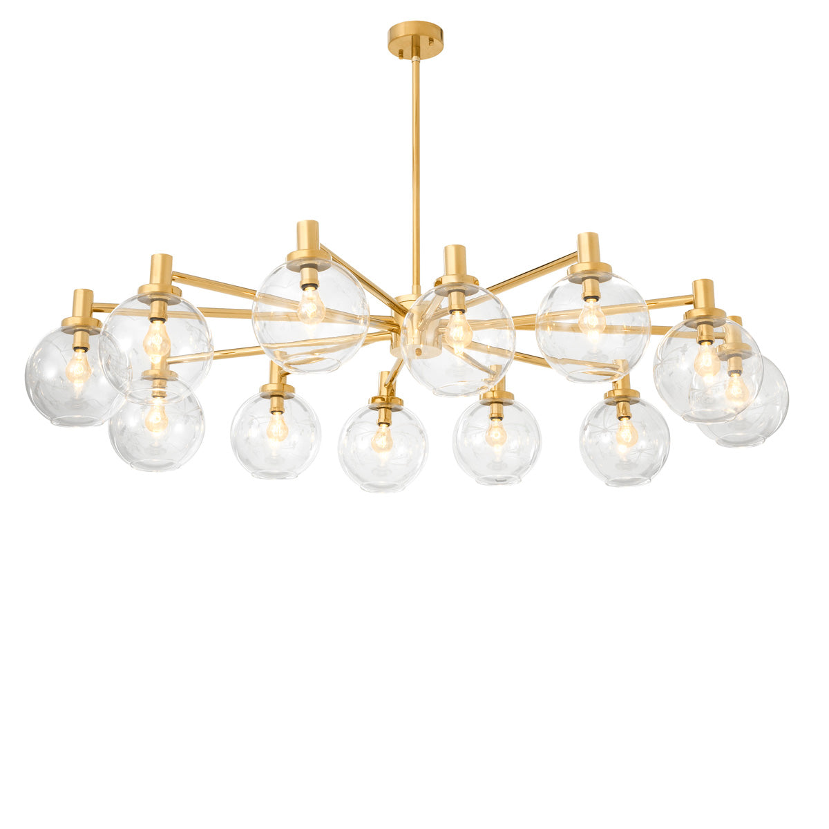 Glass Globe Chandelier Selva | Eichholtzmh.com