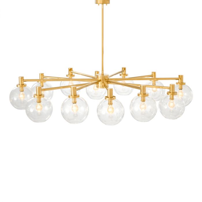 Chandelier Selva gold finish