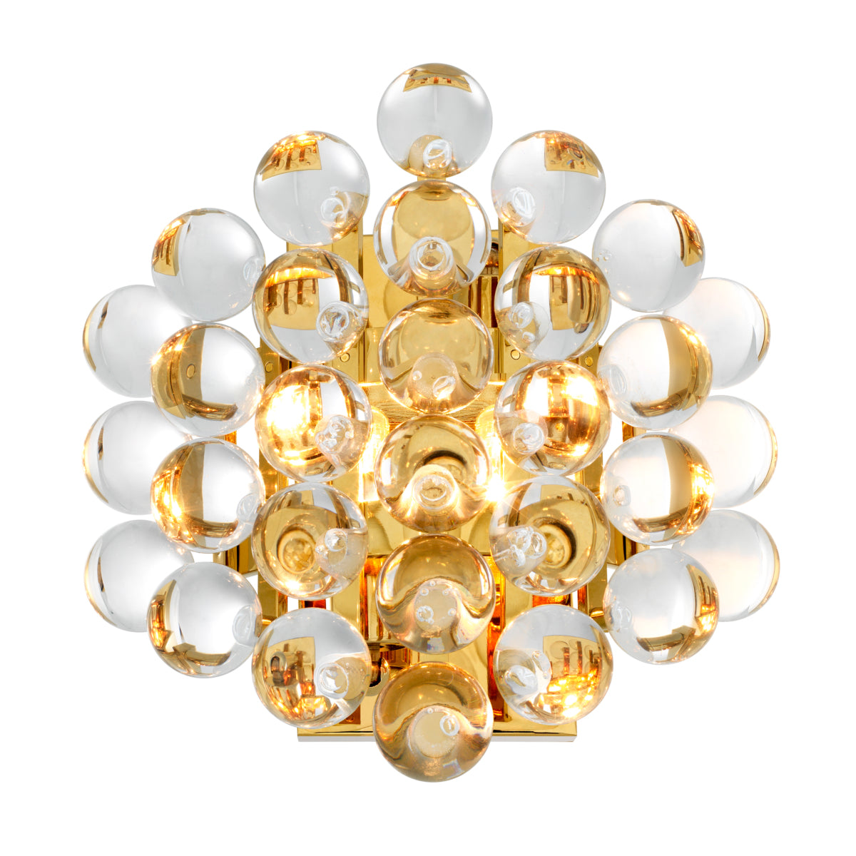 Golden Glass Wall Lamp Mylo | Eichholtzmh.com