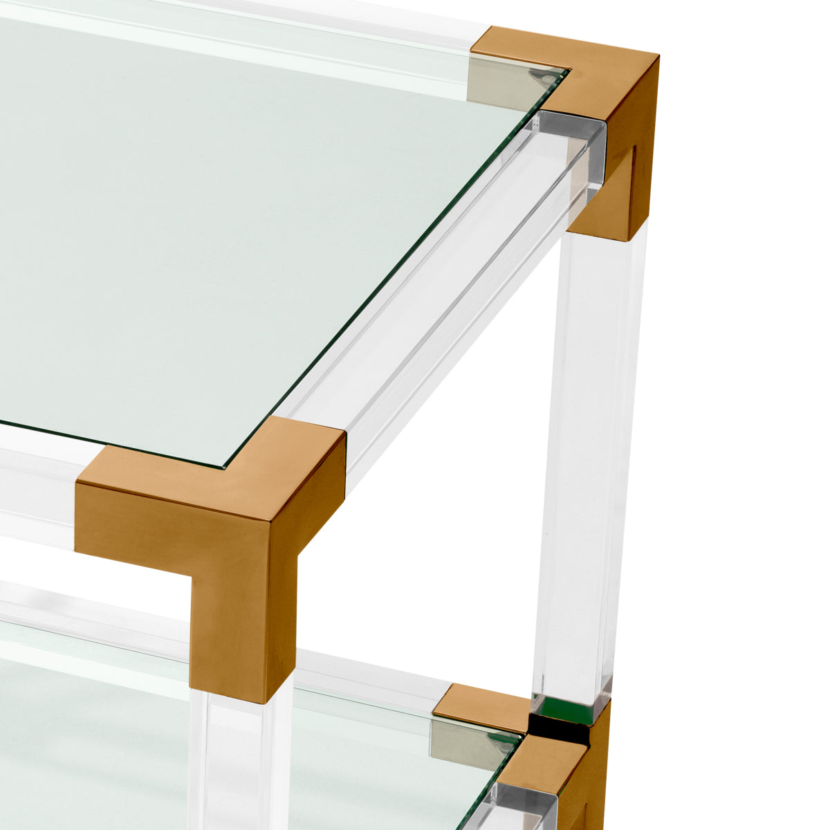 Clear Glass Side Table Royalton | Eichholtzmh.com