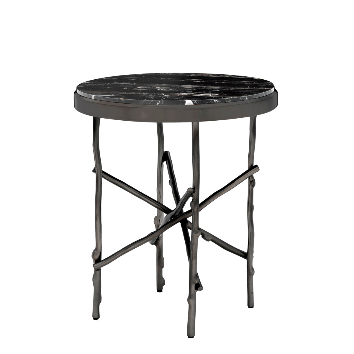 Round Marble Side Table Tomasso | Eichholtzmh.com 