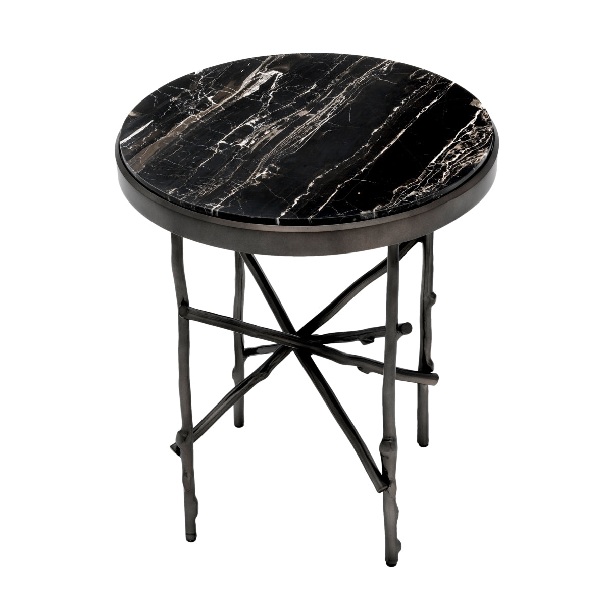 Round Marble Side Table Tomasso | Eichholtzmh.com 