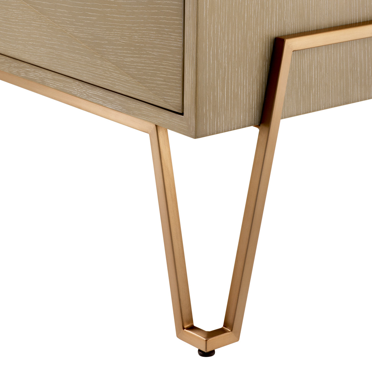 Oak Hairpin Nightstand Highland | Eichholtzmh.com 