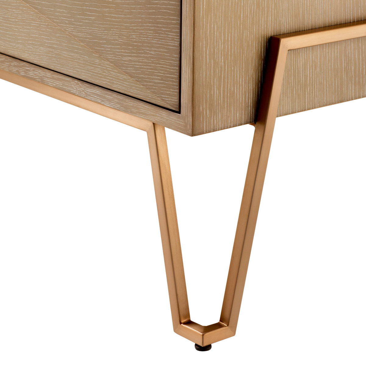 Oak Hairpin Nightstand Highland | Eichholtzmh.com 