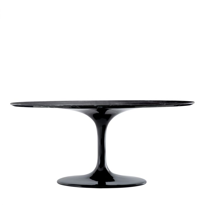 Dining Table Solo black faux marble