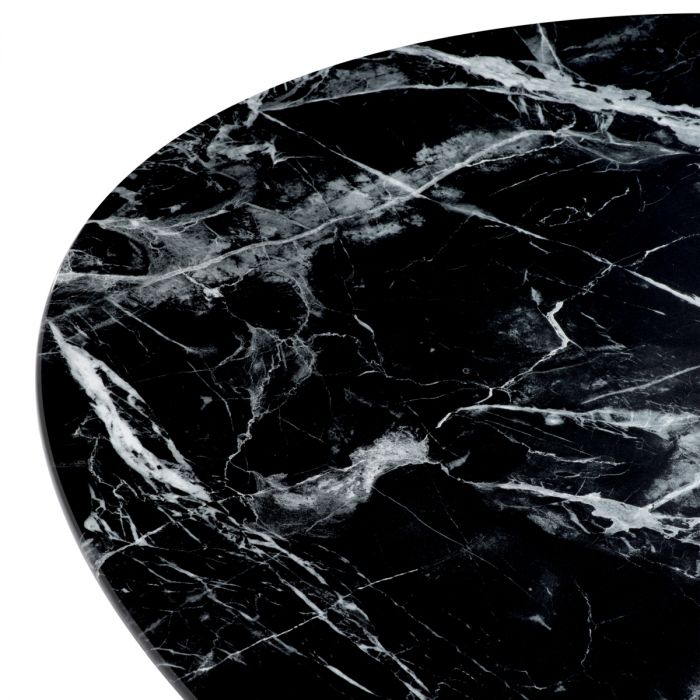 Dining Table Solo black faux marble