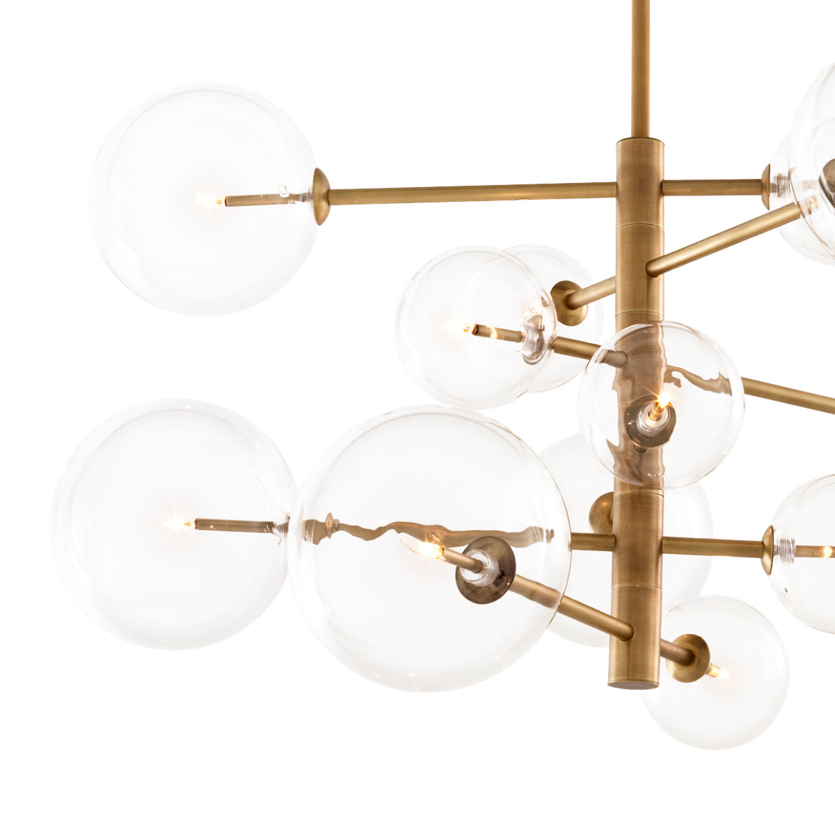 Clear Glass Chandelier Argento S | Eichholtzmh.com