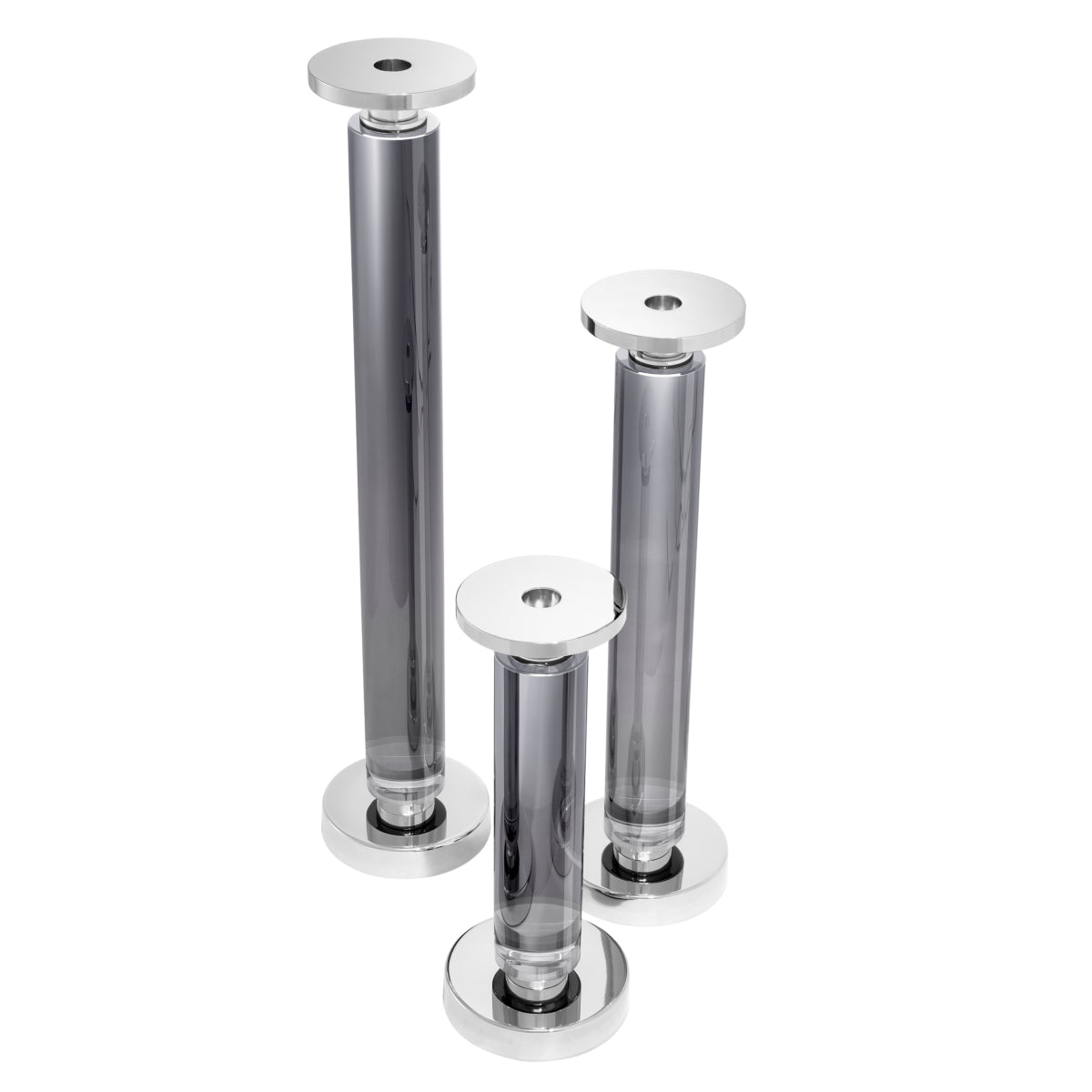 Crystal Glass Candle Holders (3) Chapman | Eichholtzmh.com 