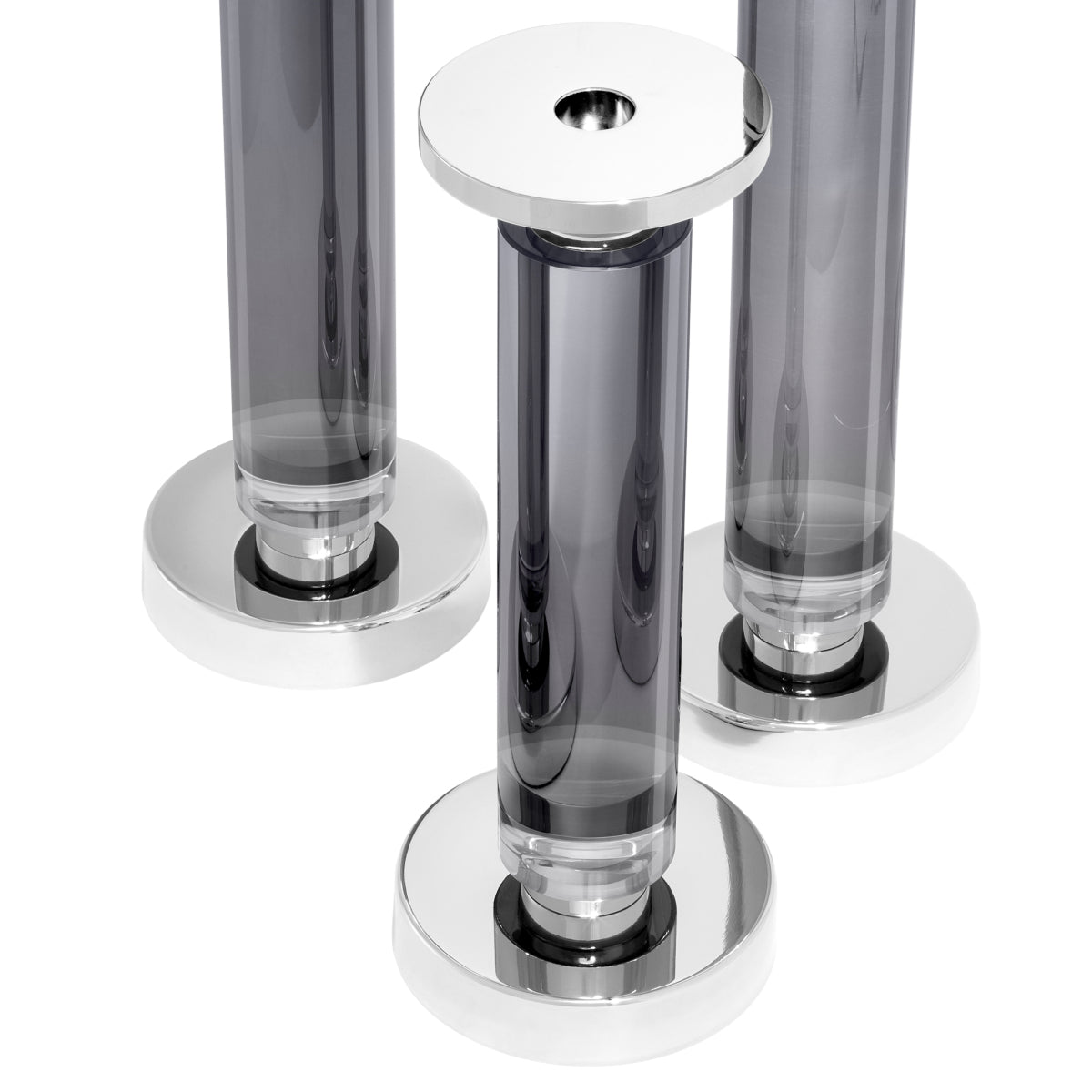 Crystal Glass Candle Holders (3) Chapman | Eichholtzmh.com 