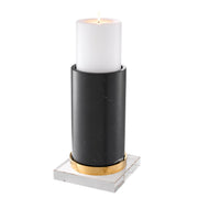Black Marble Candle Holder Whitby | Eichholtzmh.com