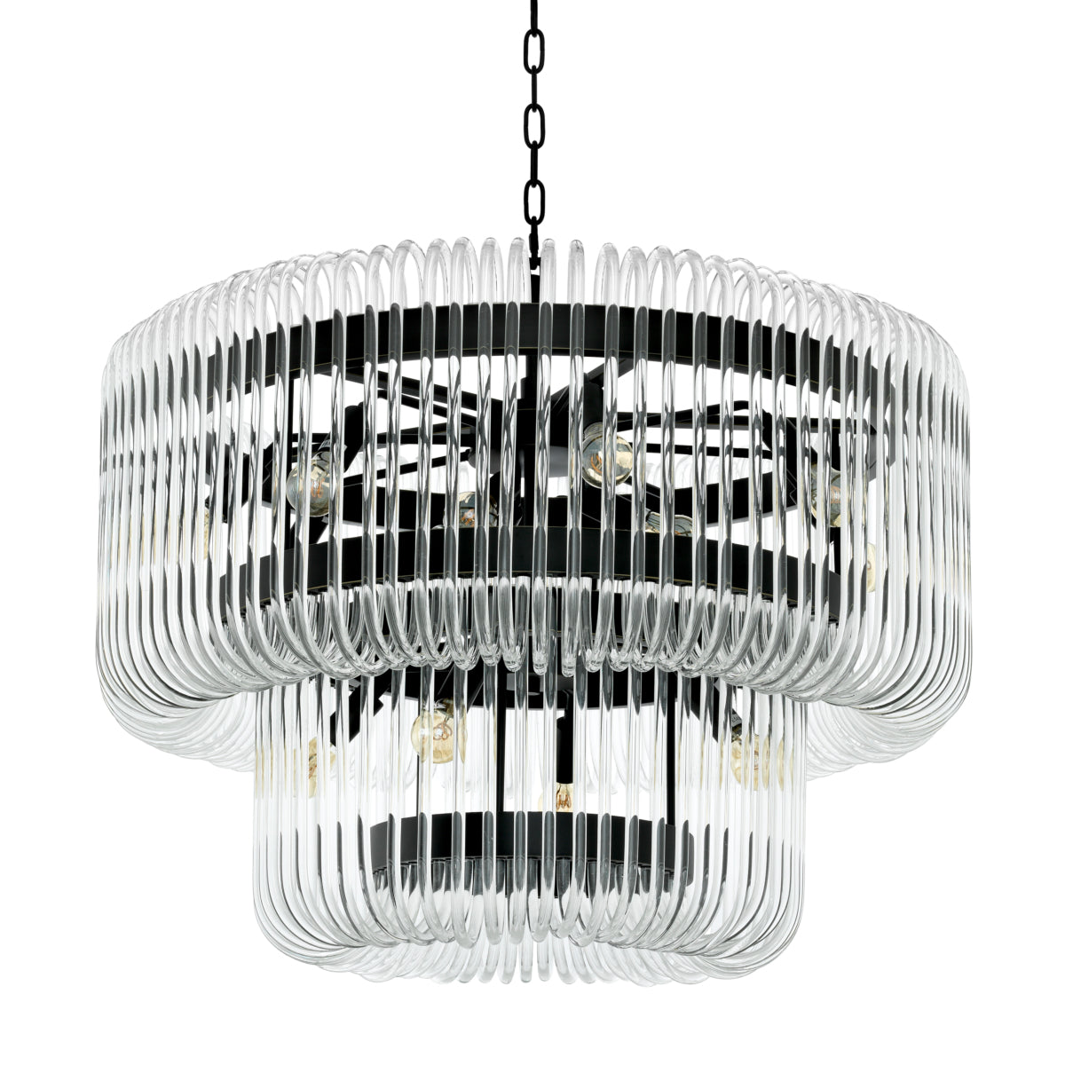 2 Tier Glass Chandelier Sutton House | Eichholtzmh.com