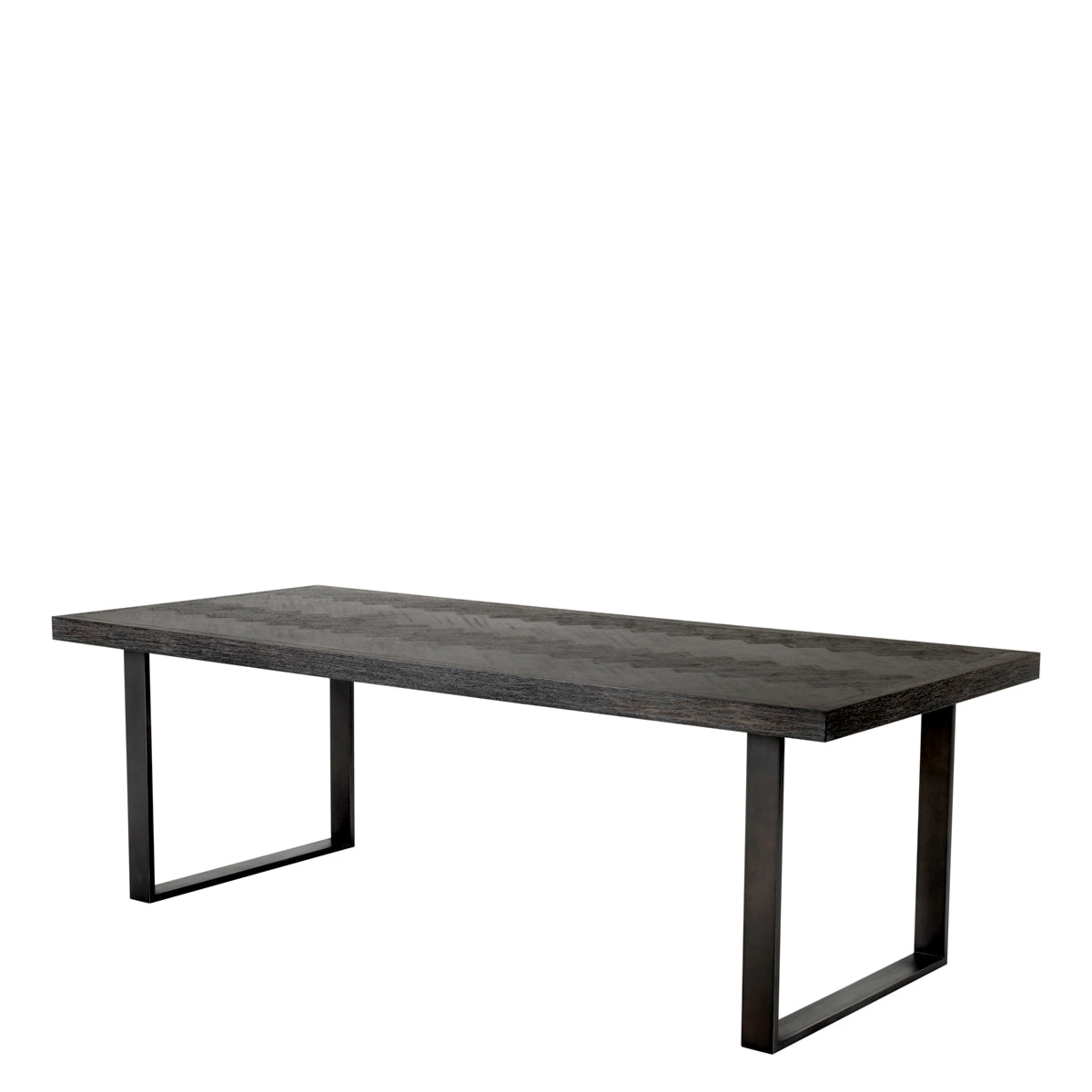 Charcoal Oak Dining Table 91" Melchior | Eichholtzmh.com