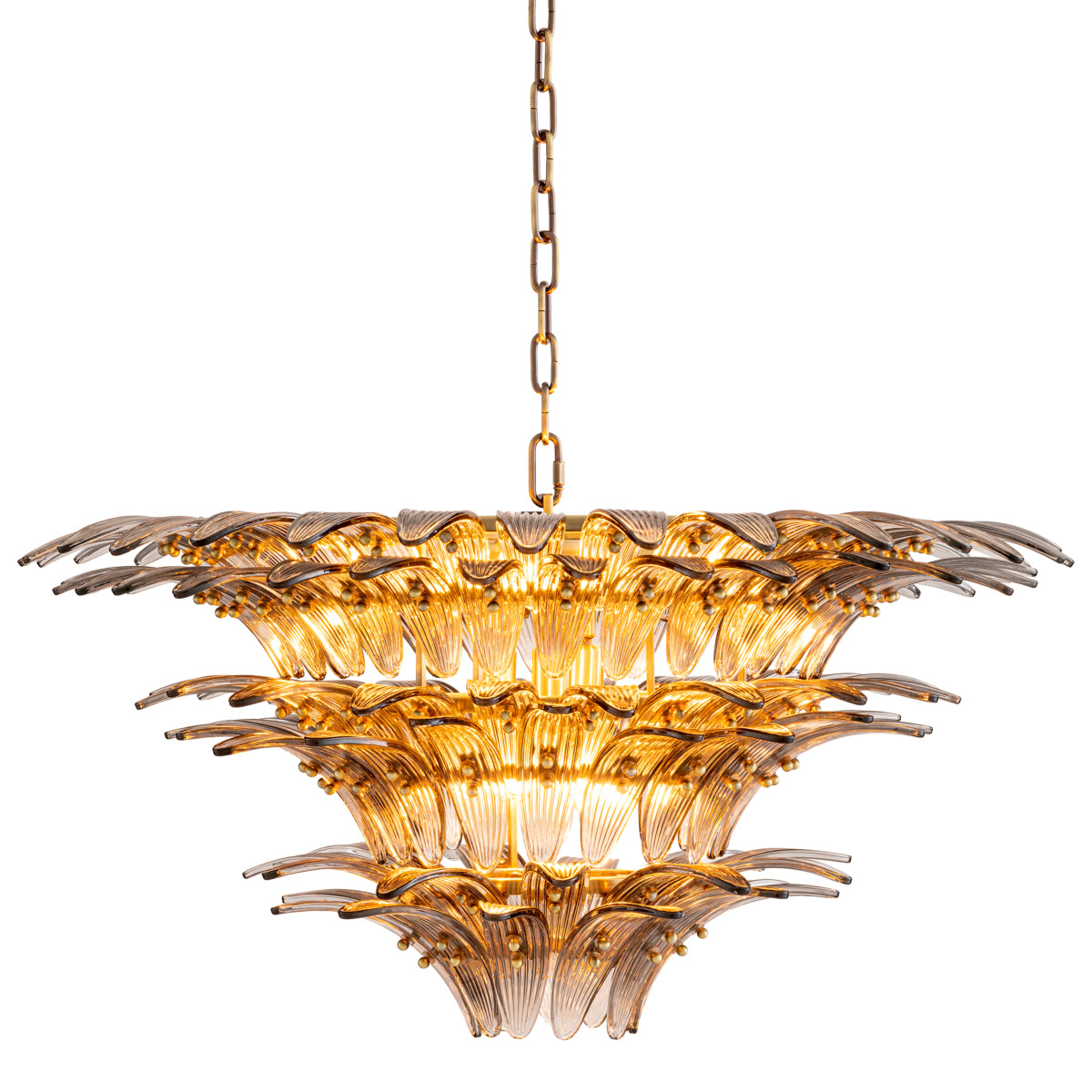 3 Tier Glass Chandelier Italo | Eichholtzmh.com