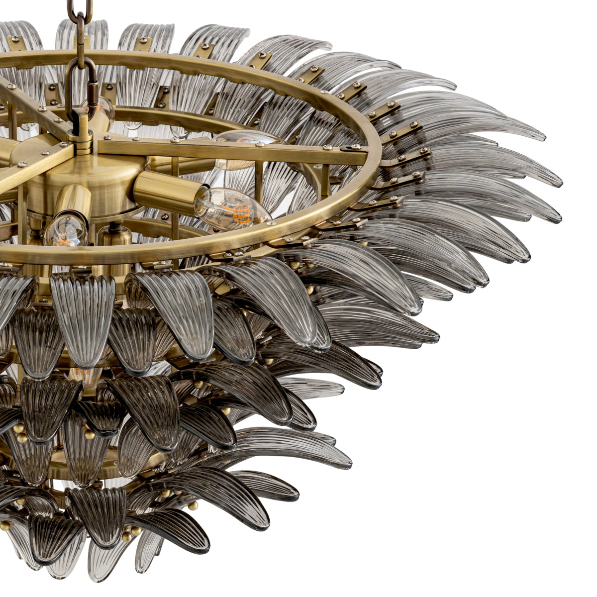 3 Tier Glass Chandelier Italo | Eichholtzmh.com