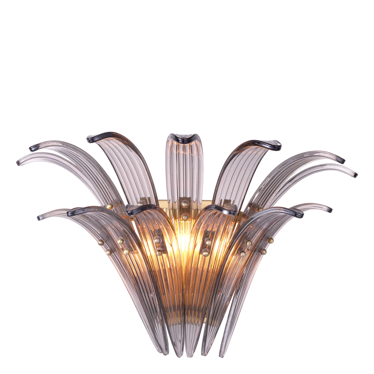 Smoke Glass Wall Lamp Italo | Eichholtzmh.com