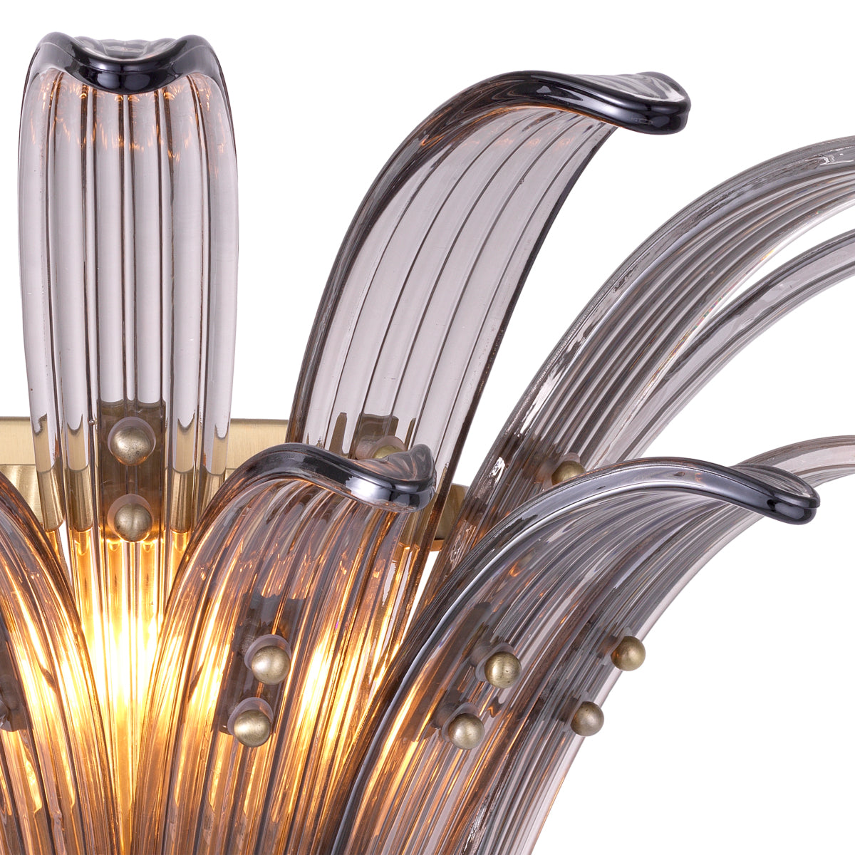 Smoke Glass Wall Lamp Italo | Eichholtzmh.com