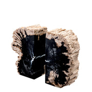 Petrified Wood Bookends (2) Opia | Eichholtzmh.com