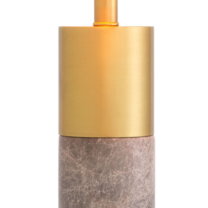 Table Lamp Flair L brass finish incl shade