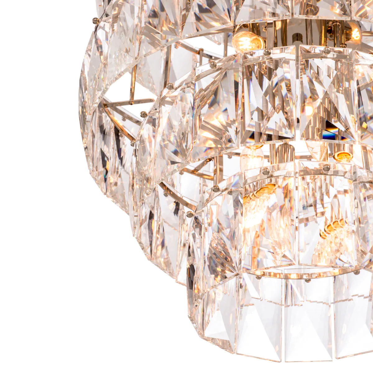 Glass Layered Chandelier L Amazone | Eichholtzmh.com