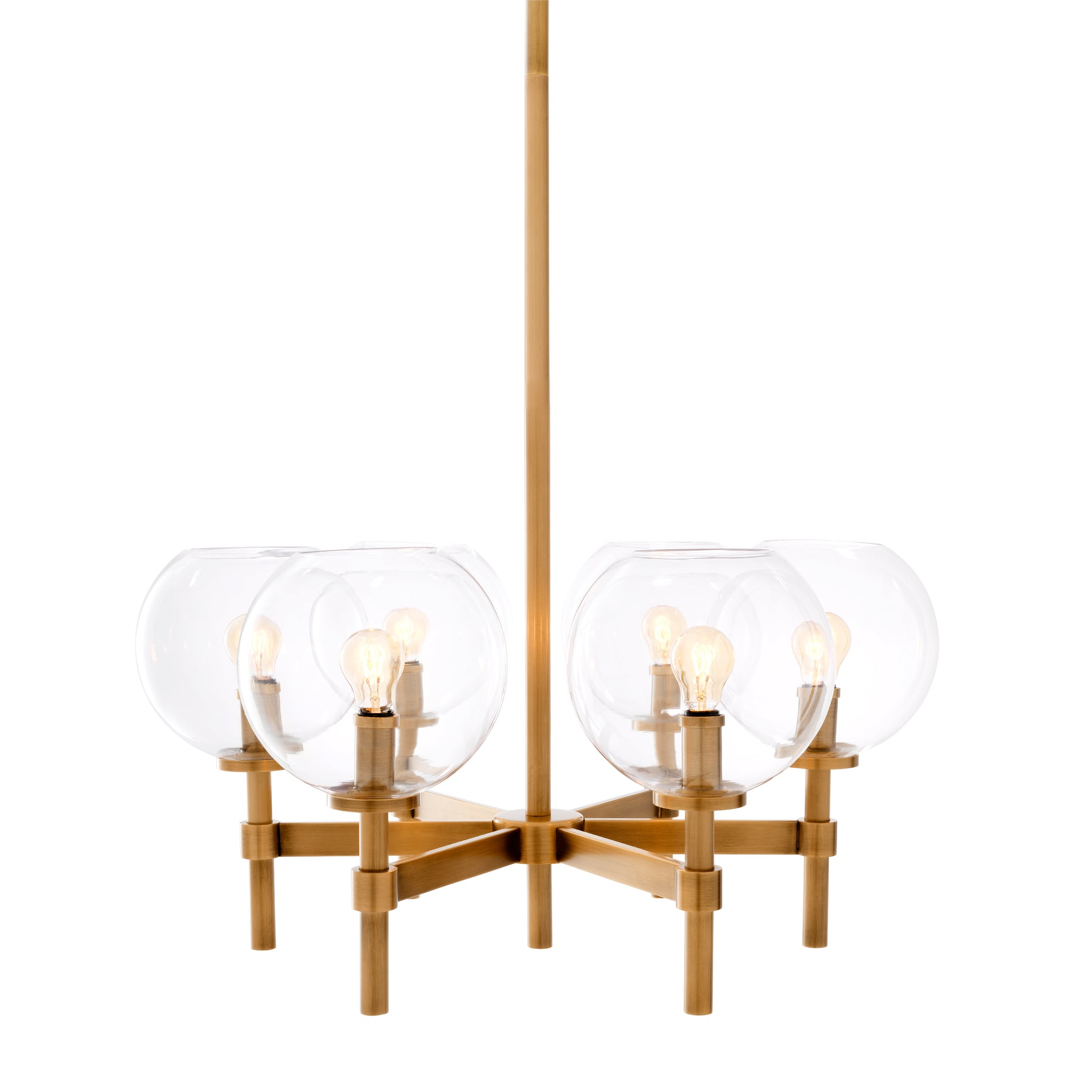 Brass Globe Chandelier Jade | Eichholtzmh.com