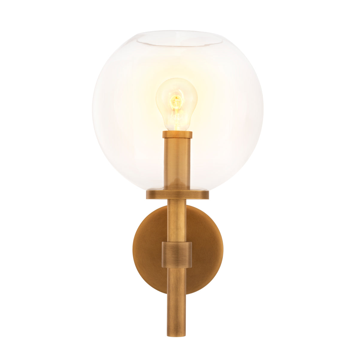 Brass Globe Wall Lamp Jade | Eichholtzmh.com