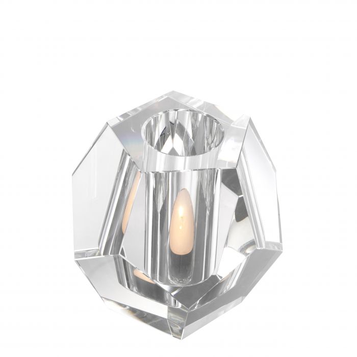 Tealight Holder Coquette crystal glass