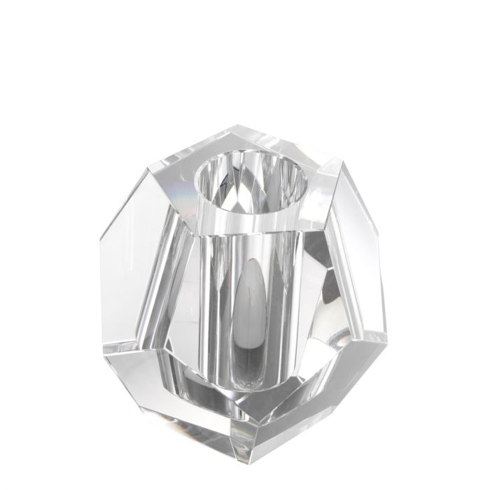 Tealight Holder Coquette crystal glass