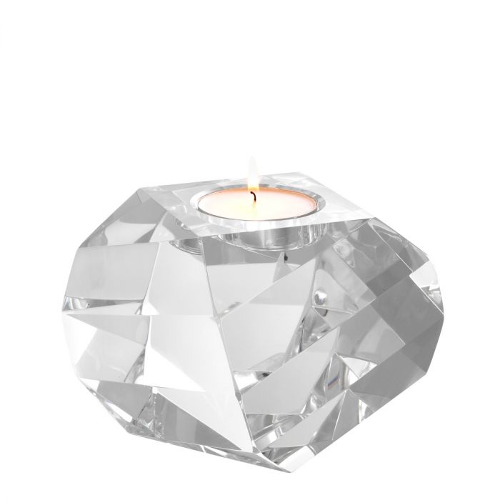 Tealight Holder Lucidity crystal glass