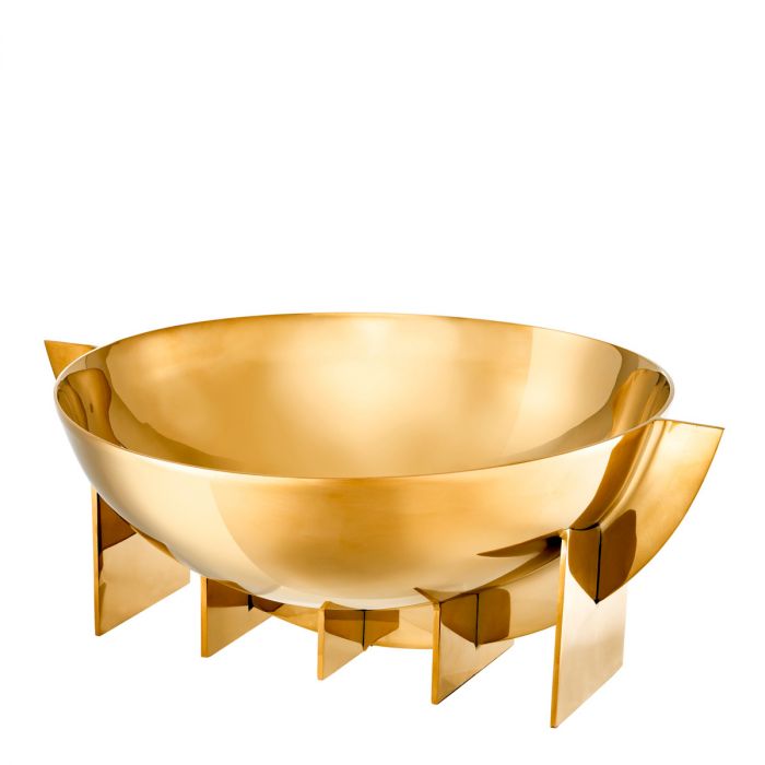Bowl Bismarck gold finish