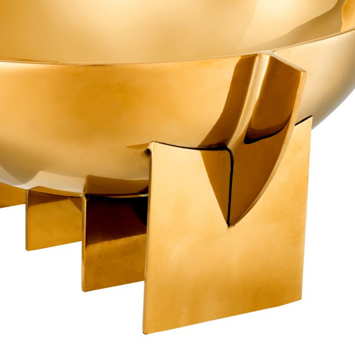 Bowl Bismarck gold finish