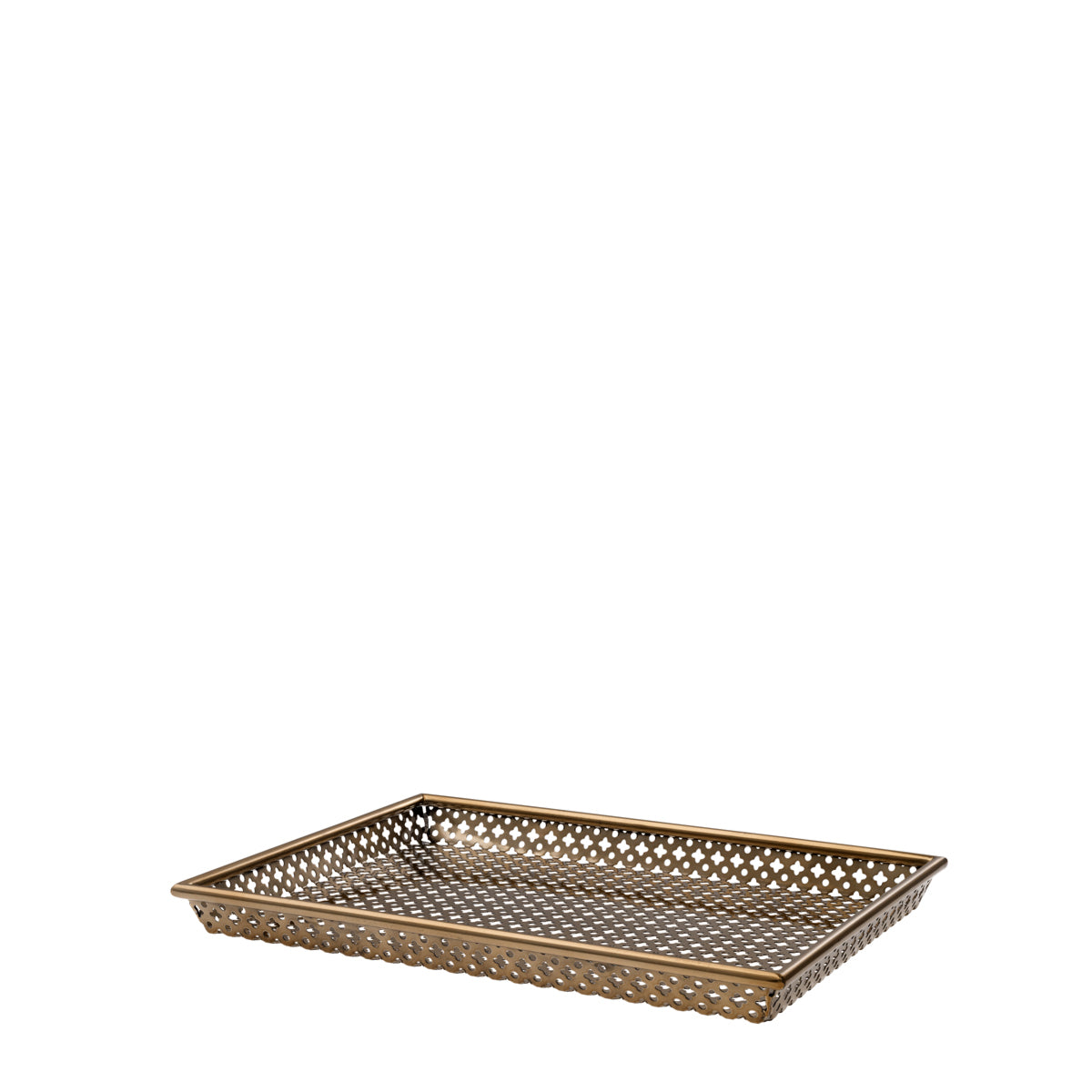 Antique Brass Rectangular Tray Sirenuse | Eichholtzmh.com