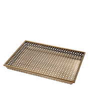 Antique Brass Rectangular Tray Sirenuse | Eichholtzmh.com