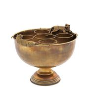Vintage Brass Champagne Cooler Jordan