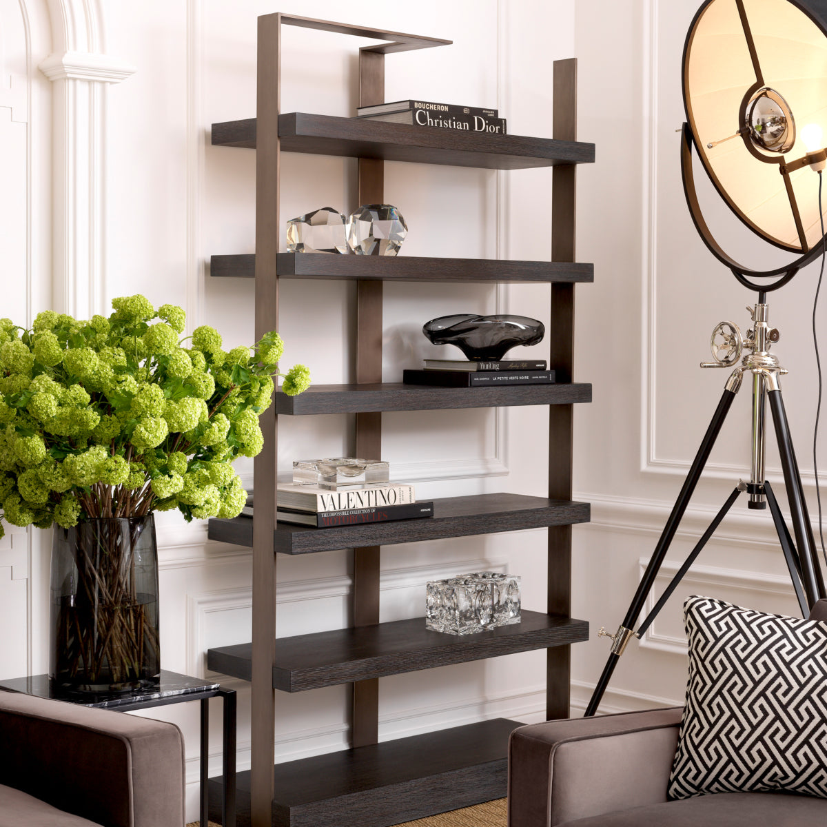 Oak Veneer Bookcase Geo | Eichholtzmh.com