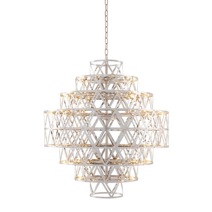 Chandelier Clinton nickel finish