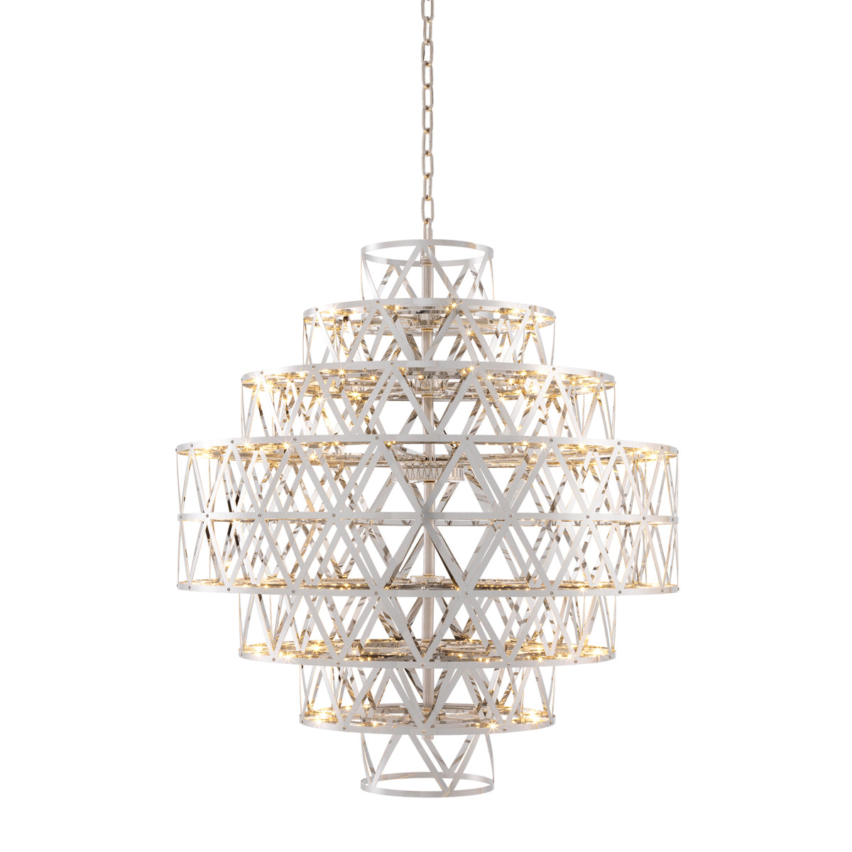 Metal Geometric Chandelier Clinton | Eichholtzmh.com