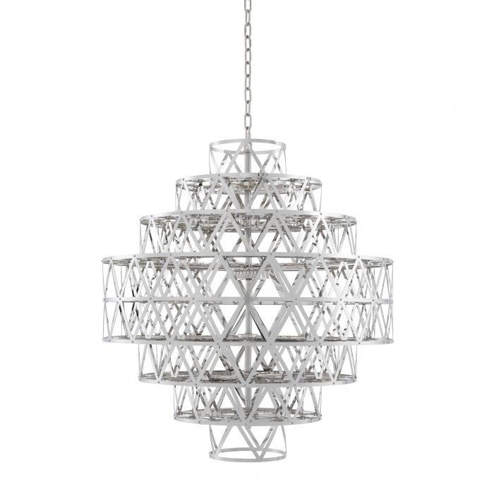 Chandelier Clinton nickel finish