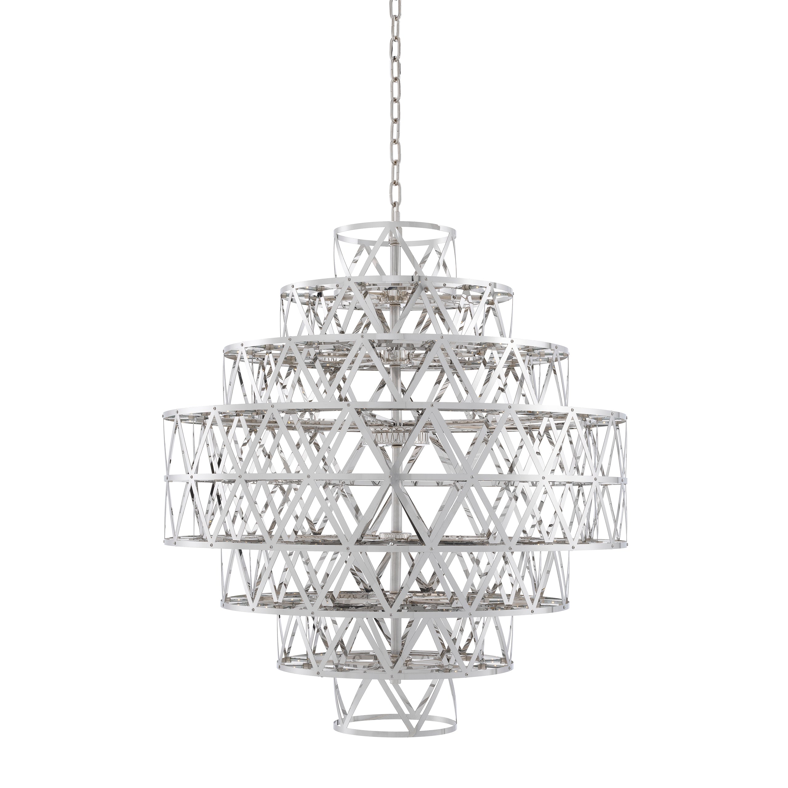 Metal Geometric Chandelier Clinton | Eichholtzmh.com
