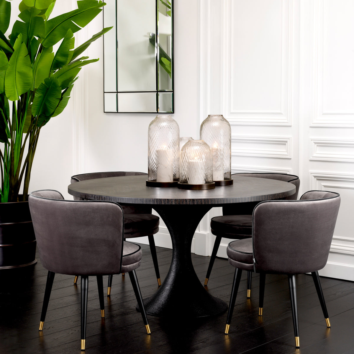 Round Oak Dining Table Melchior | Eichholtzmh.com