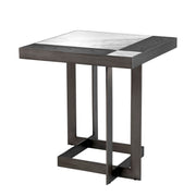 White Mocha Side Table Hermoza | Eichholtzmh.com
