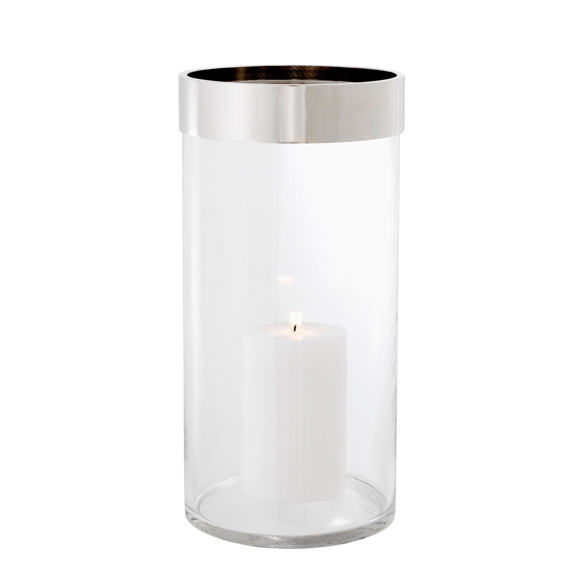 Clear Glass Hurricane L Vertex | Eichholtzmh.com