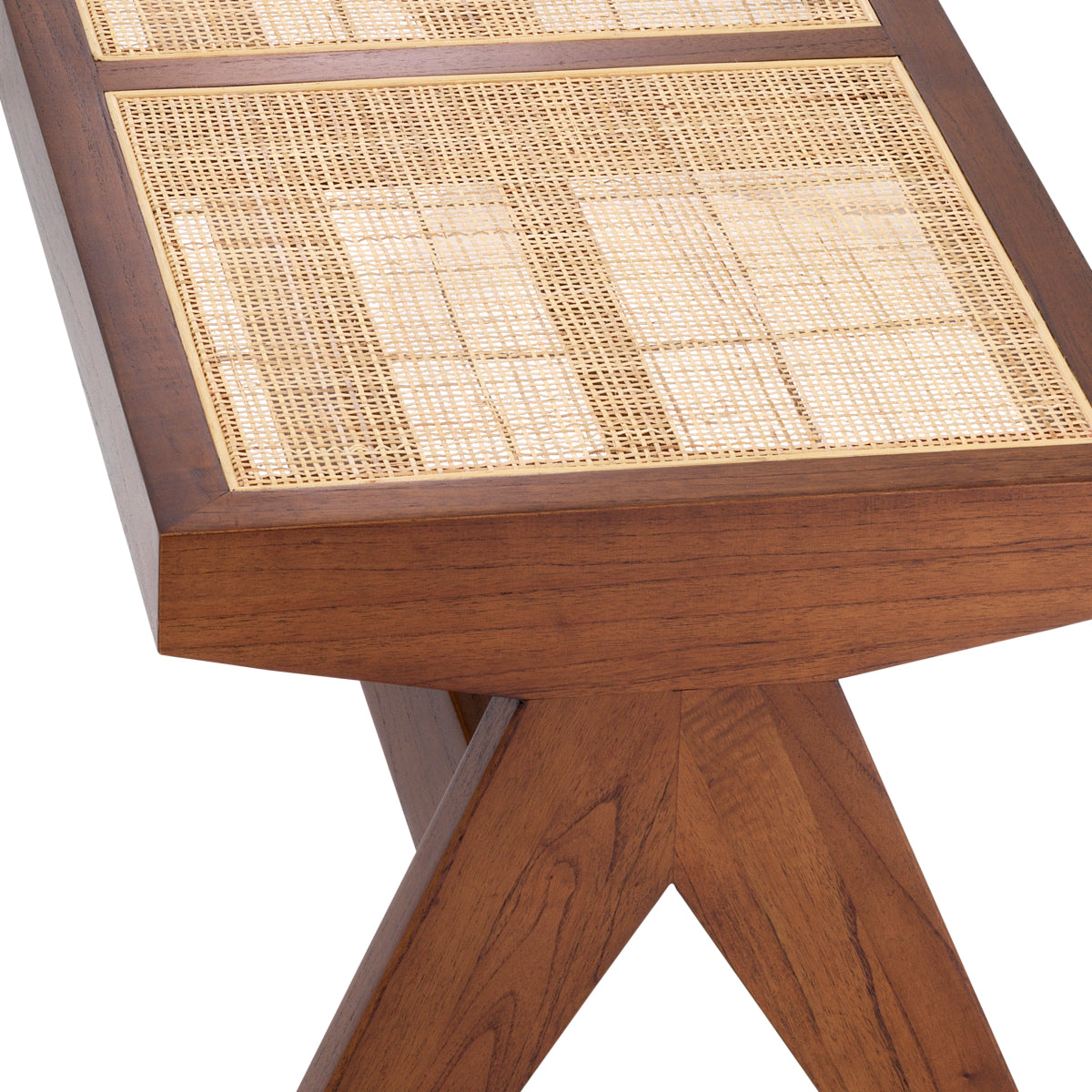 Brown Rattan Bench Arnaud | Eichholtzmh.com