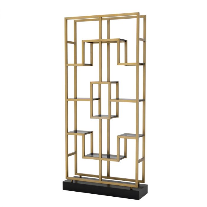 Cabinet Lagonda brushed brass finish