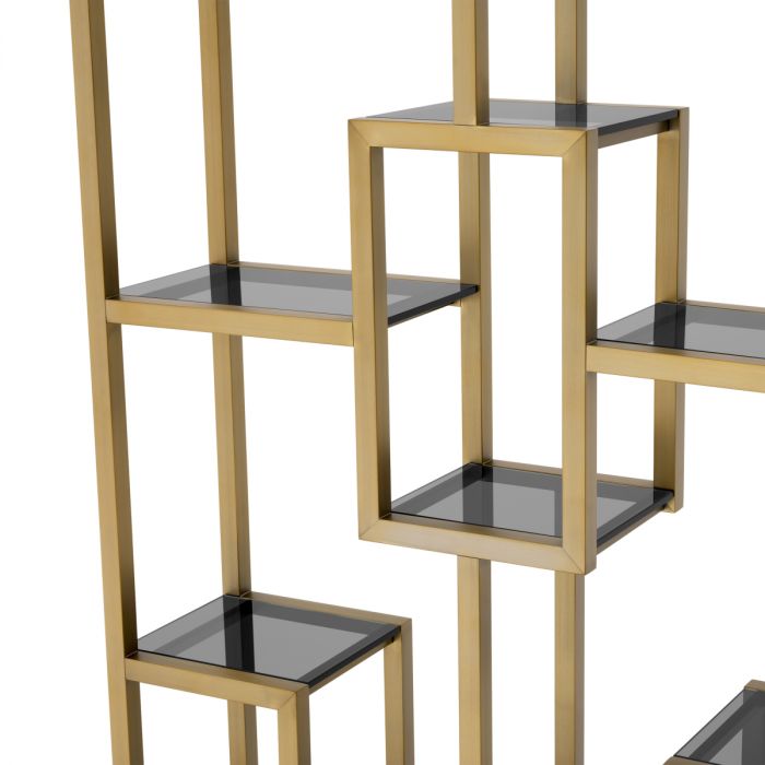 Cabinet Lagonda brushed brass finish