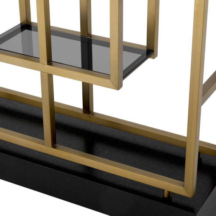 Cabinet Lagonda brushed brass finish